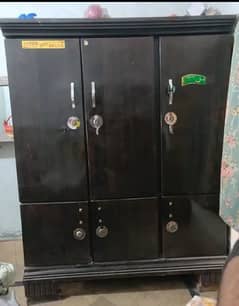 3-Door Steel Safe Almari Urgent Sale!