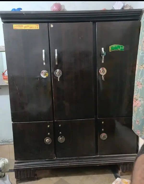 3-Door Steel Safe Almari Urgent Sale! 0