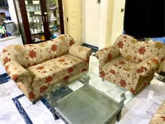 Sofa Set & Center Table for Sell