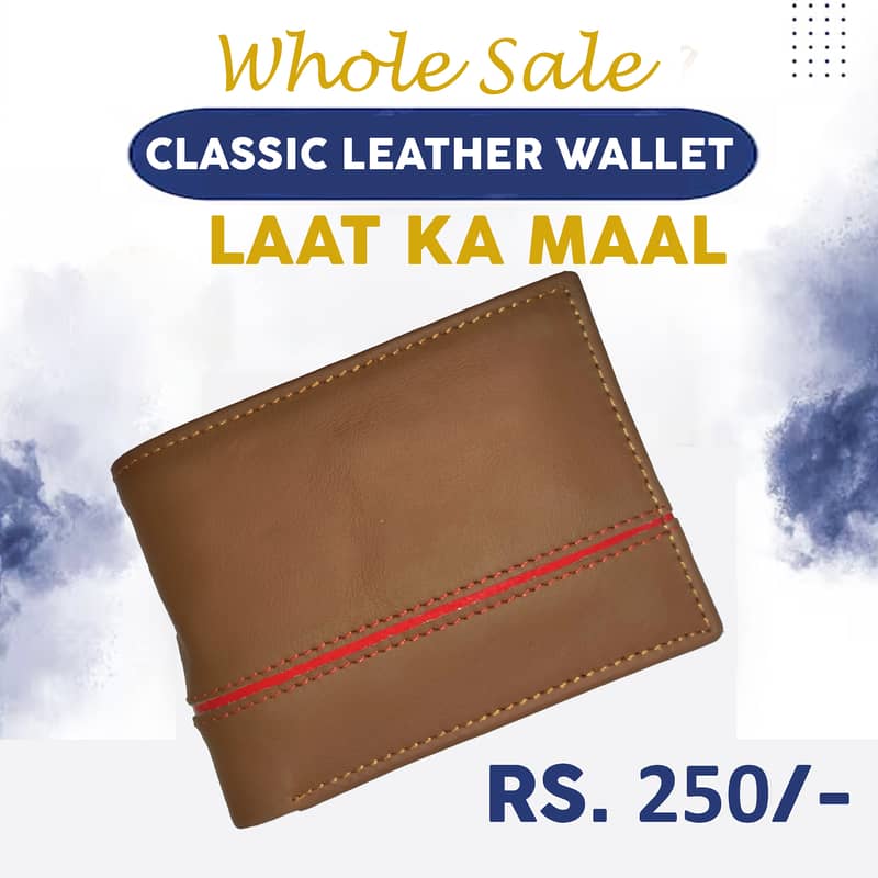 "Wholesale Wallets – Laat Ka Maal at Rs. 250 Each!" 0