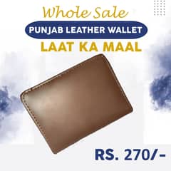 "Wholesale Wallets – Laat Ka Maal at Rs. 270 Each!"