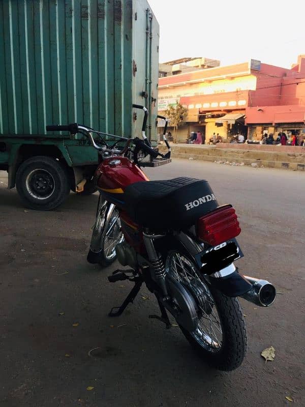 0317/2242/088 Honda cg 125 2012 model Karachi number 1