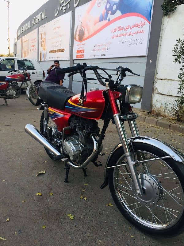 0317/2242/088 Honda cg 125 2012 model Karachi number 5