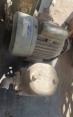 Donkey pump and motor working condition me hai (pure copper)