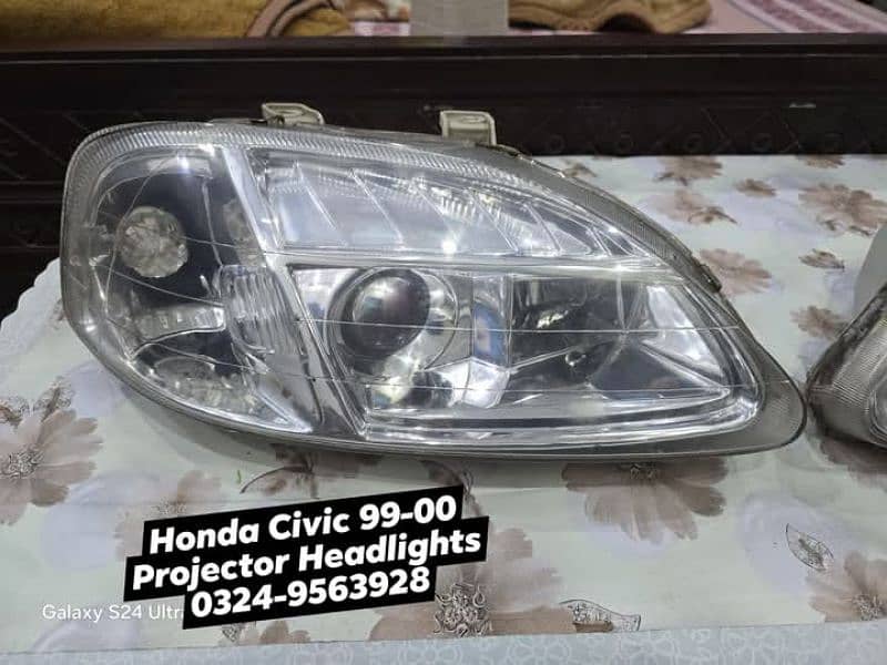 Honda Civic 99-00 Projector Headlights 2