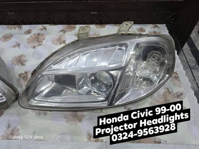Honda Civic 99-00 Projector Headlights 3