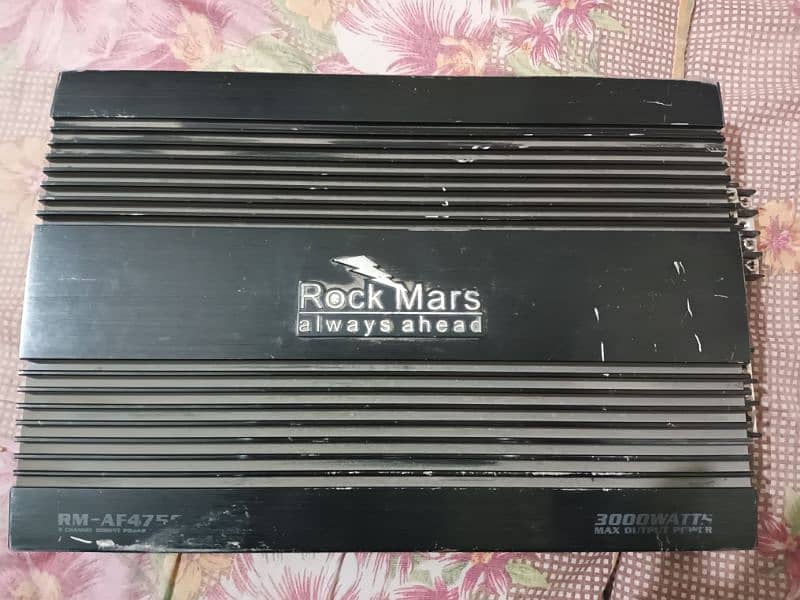 Rock Mars 4 Channel Amplifier 0