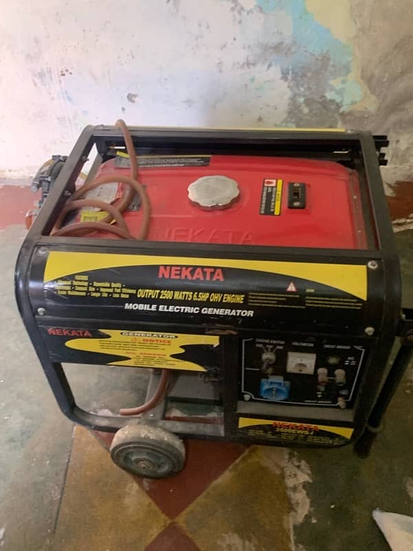 NEKATA Generator Electric generator Gas+Petrol 6