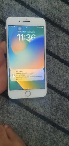 iphone 8plus with charger official pta approved 10by10 condition