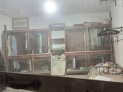 2 almari 1 counter table 1 counter cabin 2 frame for sale