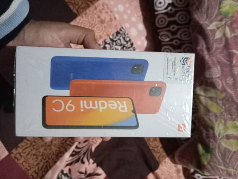 Redmi 9c for sale with box 1