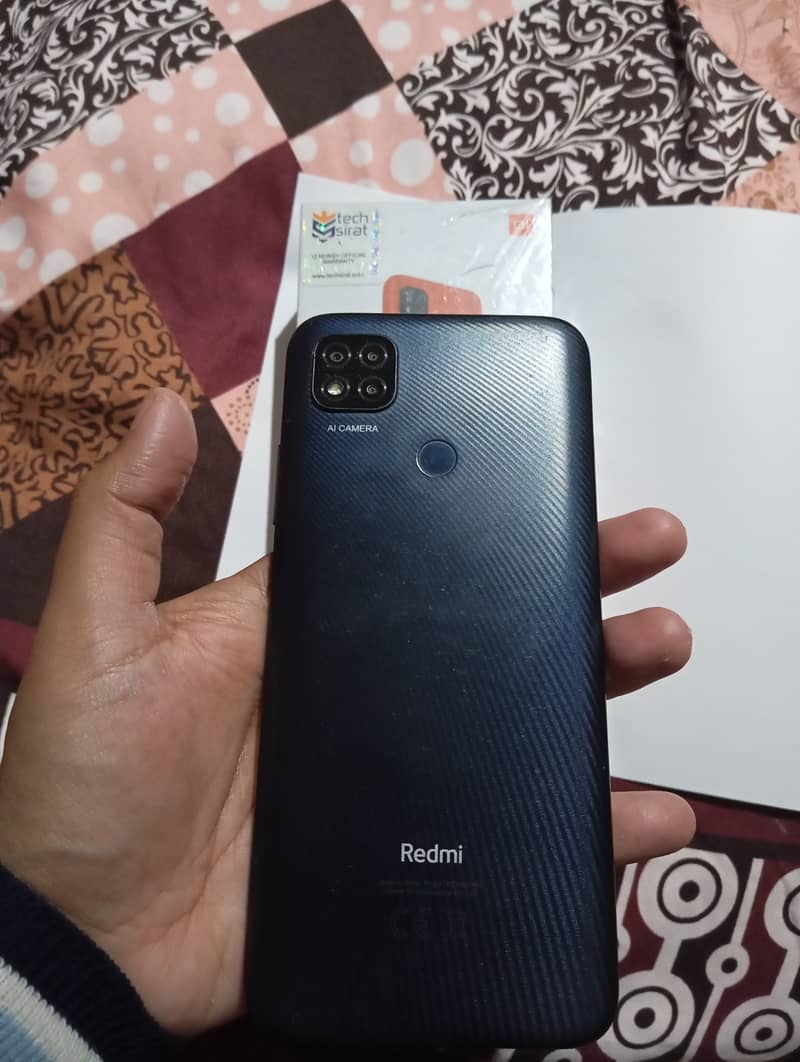 Redmi 9c for sale with box 4