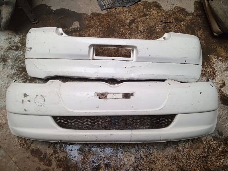 Toyota Vitz Bumpers front And Rear 0