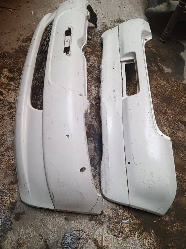 Toyota Vitz Bumpers front And Rear 2