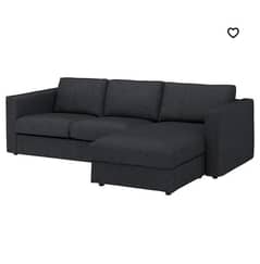 IKEA imported 4 seater L shaped sofa with storage