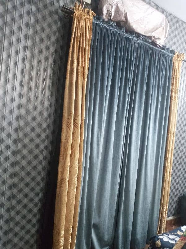 Gray Velvet curtains 1