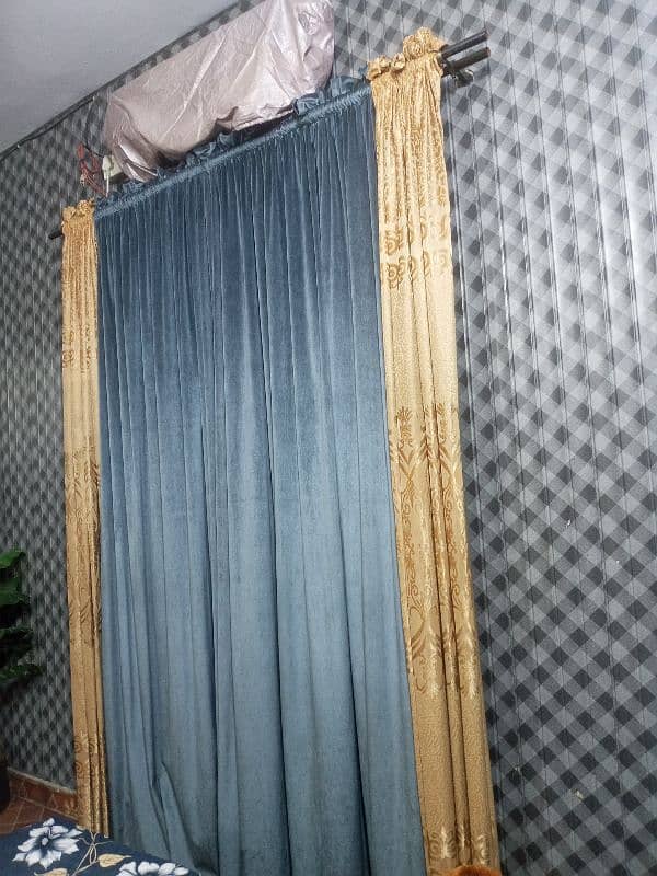 Gray Velvet curtains 2