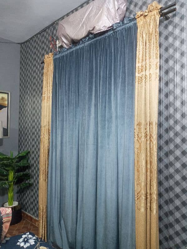 Gray Velvet curtains 3