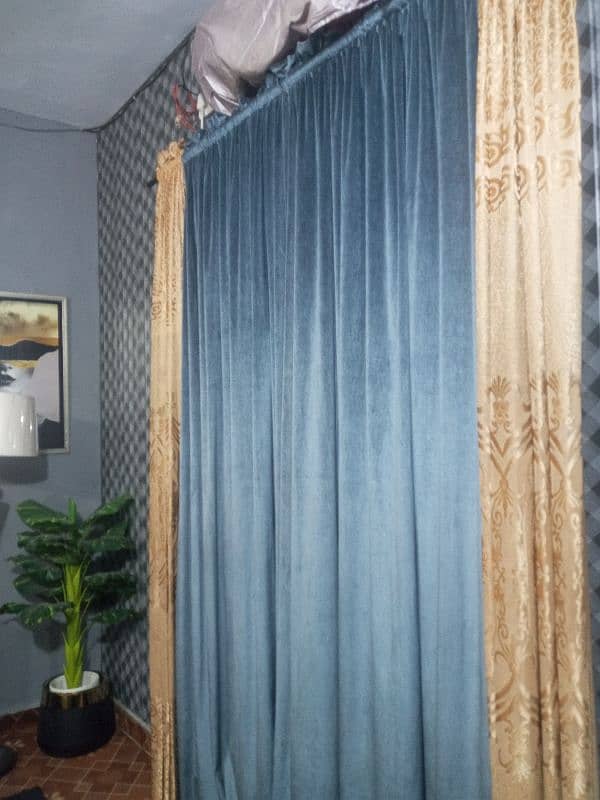 Gray Velvet curtains 4