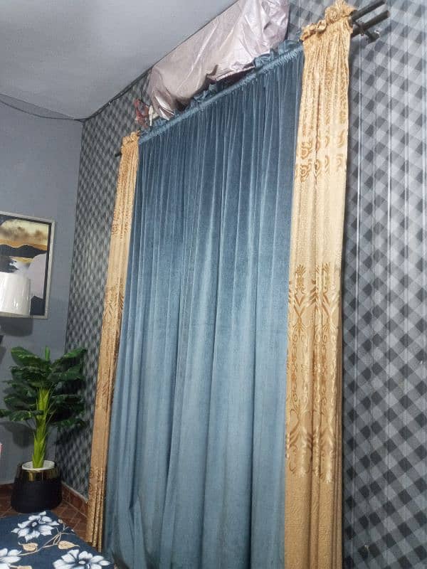 Gray Velvet curtains 5