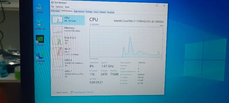 MSI GE 63 7Rd Raider with GTX 1050Ti 4Gb 3