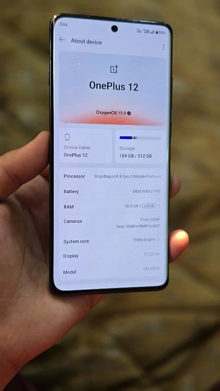 Oneplus 12 16/512 Official PTA 6