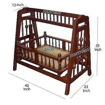 Wooden Swing jhola for babies