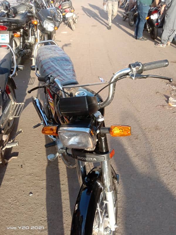 Honda Cd 70 Karachi number condition 10/9 1