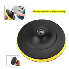 7" 180mm Rubber Backer Pad Hook and Loop Backing Pad F Polishing Pad