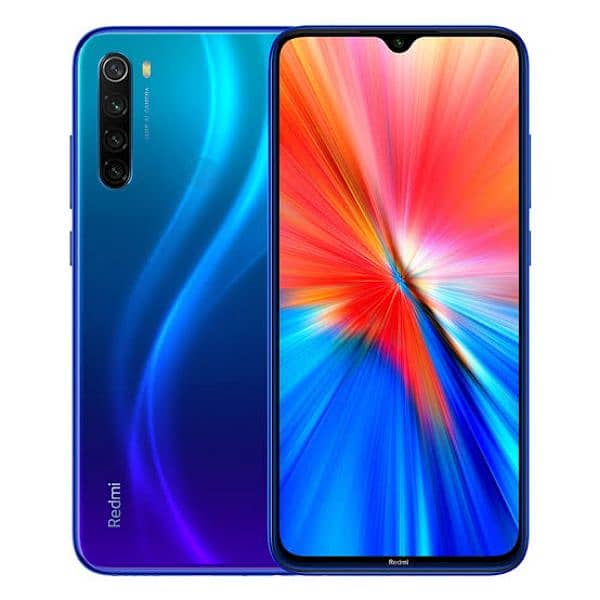 redmi note 8 4gb 64gb ( Back crack) 0