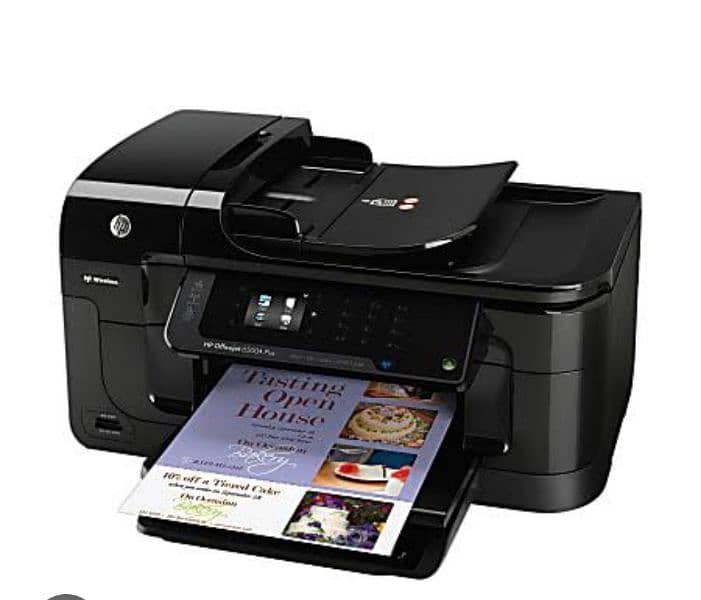 HP Officejet 6500A Plus e-All-in-One (Printer/Scanner/Copier/Fax) 0