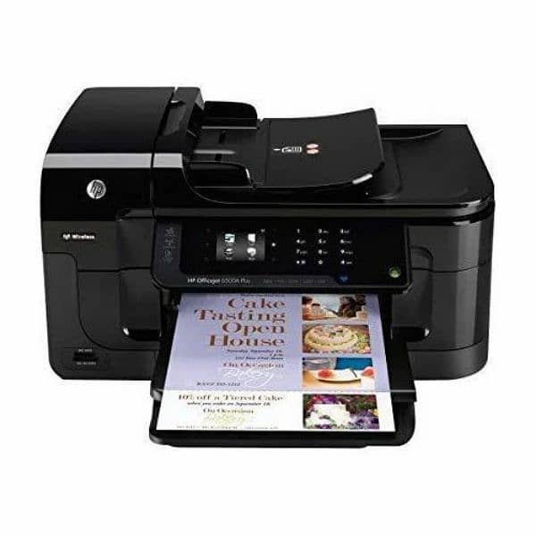 HP Officejet 6500A Plus e-All-in-One (Printer/Scanner/Copier/Fax) 1