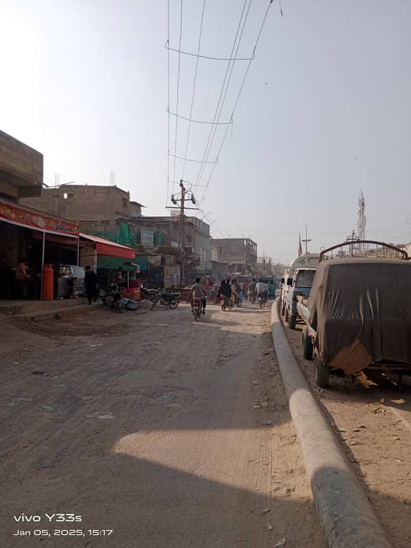 SEMI COMMERCIAL HOUSE FOR SALE MAIN ROAD & MARKET "L" BLOCK ORANGI TOWN 2