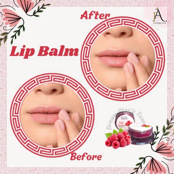 Lip scrub and lip balm 4