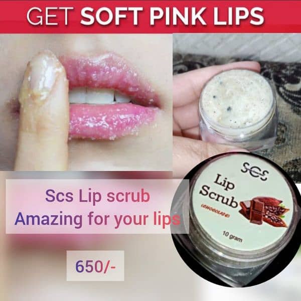 Lip scrub and lip balm 16