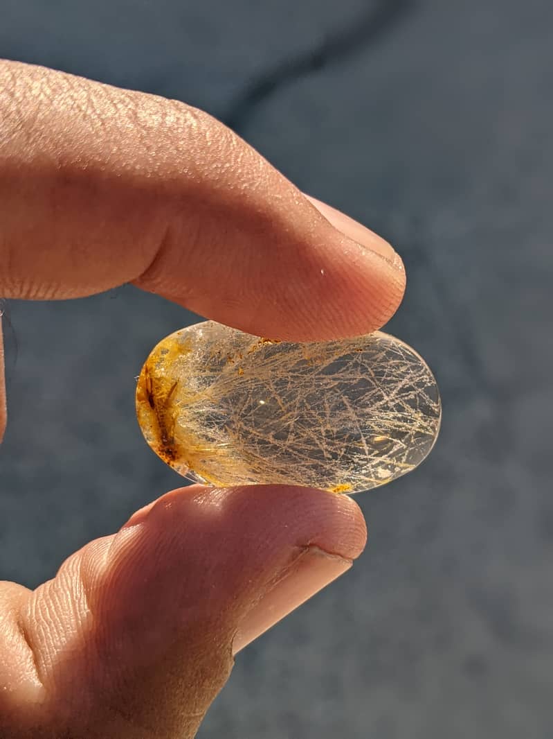 Natural golden Routiles Quartz 0