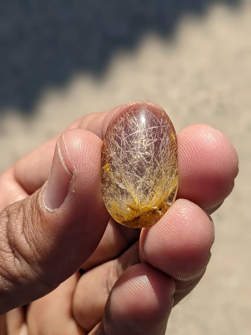 Natural golden Routiles Quartz 1