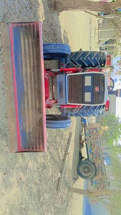 385 2022  model tractor with farnt balet and culti