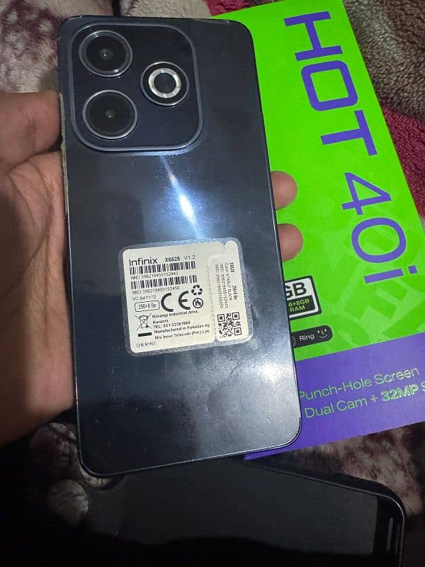 Infinix Hot 40i (256)gb 3