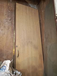 2 Wooden Wardrobe Door