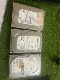 3 Branded HARD DRIVE 500+500+250GB