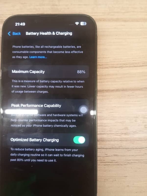 iPhone 13 jv 88 battery Face ID ok True Tone off ha charger sath ha 1