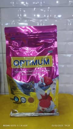 optimum fish food