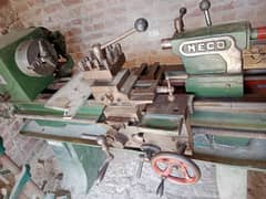 lathe machine 5 ft noting gear