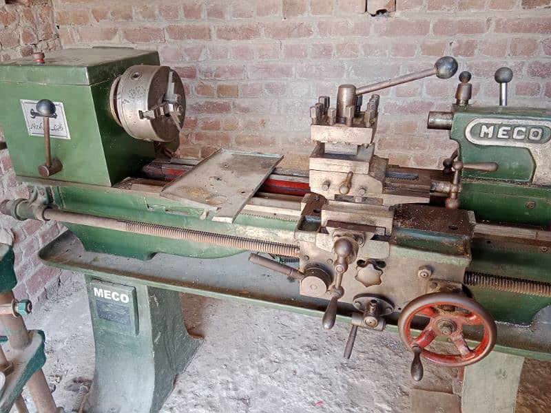 lathe machine 5 ft noting gear 2