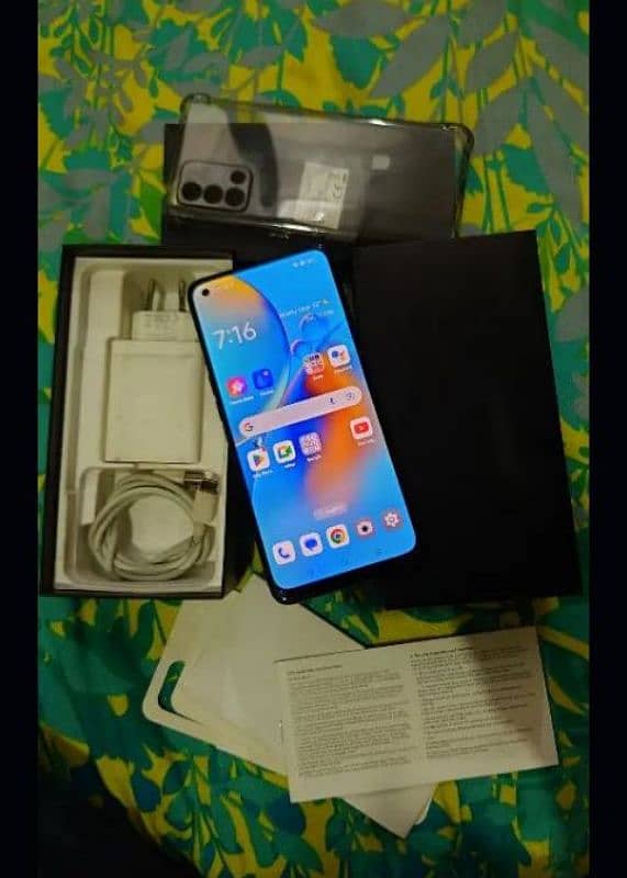 oppo f19  6/128 gb box and charger 0