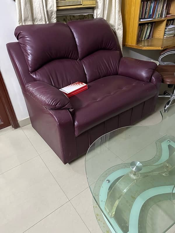 7 seater sofa with center table 3