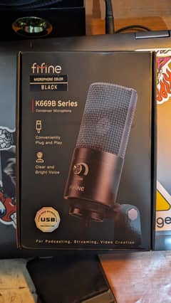 Fifine k669b USB series microphone