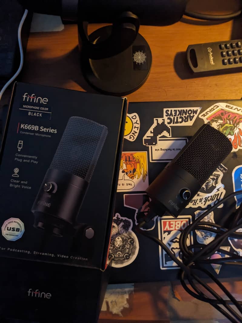 Fifine k669b USB series microphone 2