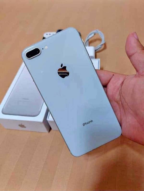 i phone 8plus pta approved with box phone nmber 03137208978 3